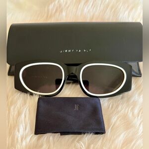Jimmy Fairly sunglasses Paris. New/Case & d. cloth. Retro; posh and unique style